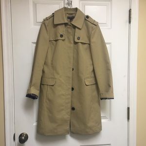 NWOT Brooks Brothers Trench Coat Size 2